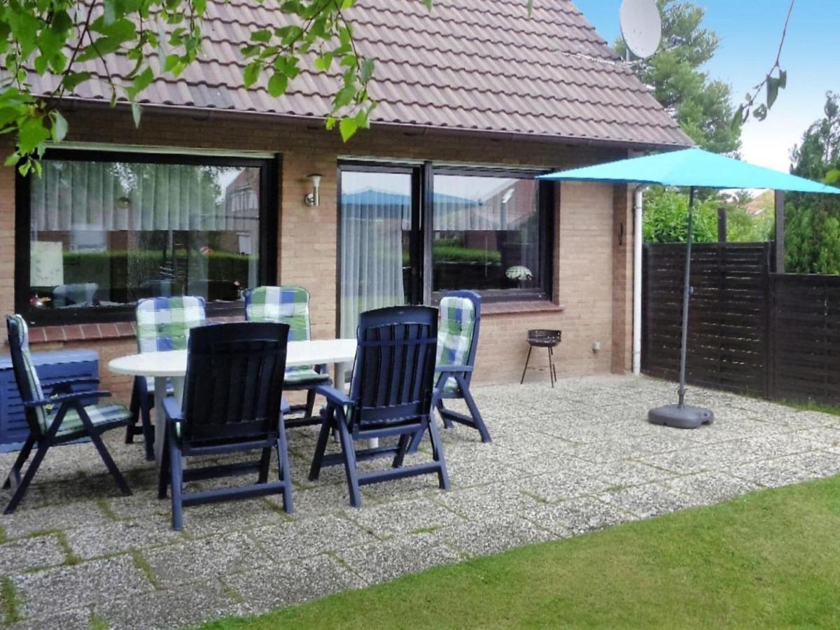 Ferienhaus Mit Grossem Garten In Neßmersiel Exterior foto